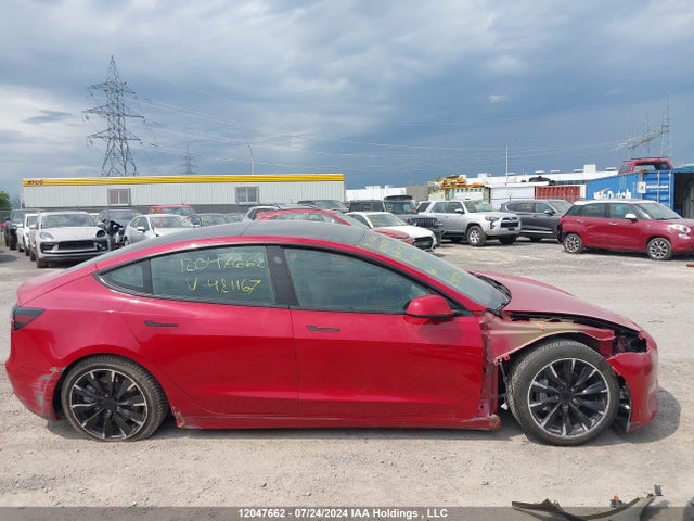 5YJ3E1EA3PF481167 Tesla MODEL 3