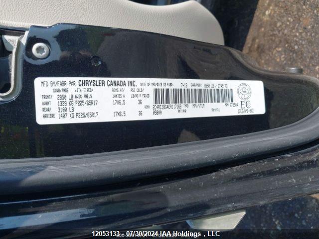 2C4RC1BG4ER117169 Chrysler 2014