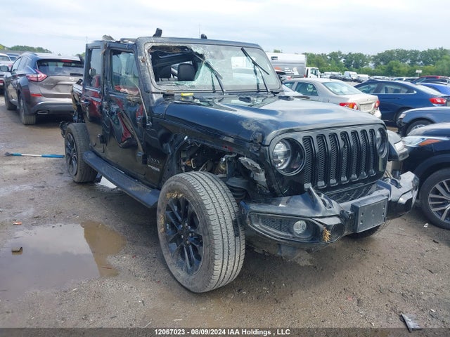 Продажа на аукционе авто 2021 Jeep Wrangler Unlimited Sahara, vin: 1C4HJXEG4MW866494, номер лота: 12067023