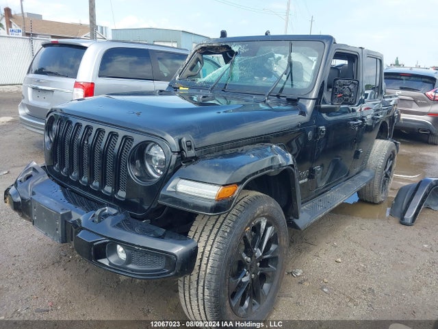Auction sale of the 2021 Jeep Wrangler Unlimited Sahara, vin: 1C4HJXEG4MW866494, lot number: 12067023