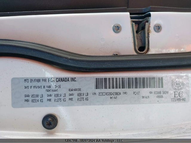 2C3CCAEG9GH238634 Chrysler 300C