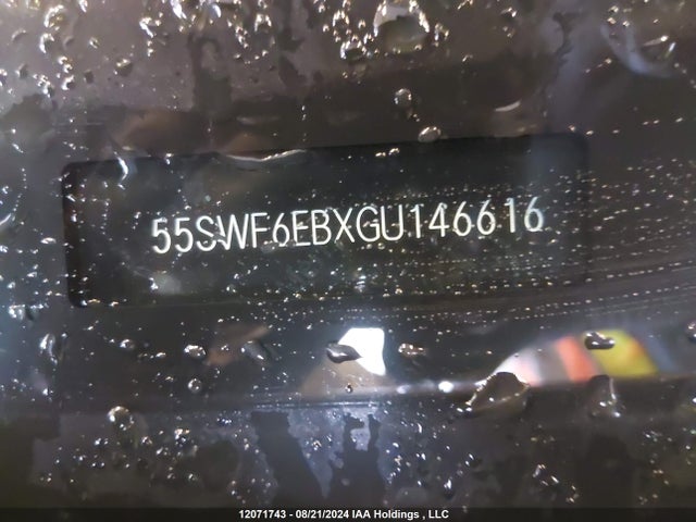 55SWF6EBXGU146616 Mercedes-Benz C-Class