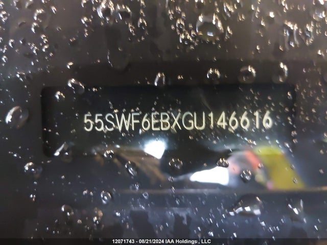 55SWF6EBXGU146616 Mercedes-Benz C-Class