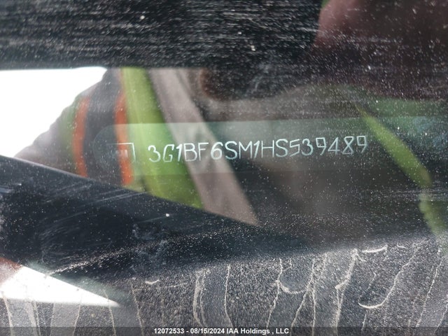 3G1BF6SM1HS539489 Chevrolet Cruze Premier
