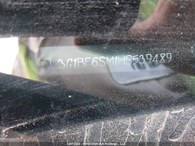3G1BF6SM1HS539489 Chevrolet Cruze Premier