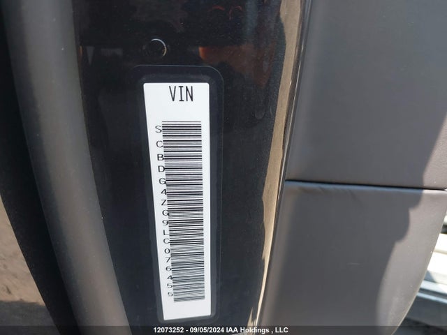 SCBDG4ZG9LC076455 Bentley Cvd, Lev 3/tier 3 (125)