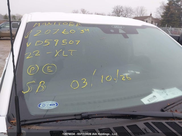 Продаж на аукціоні авто 2022 Ford F-150 Xlt, vin: 1FTEW1EP2NKD59507, номер лоту: 12076034