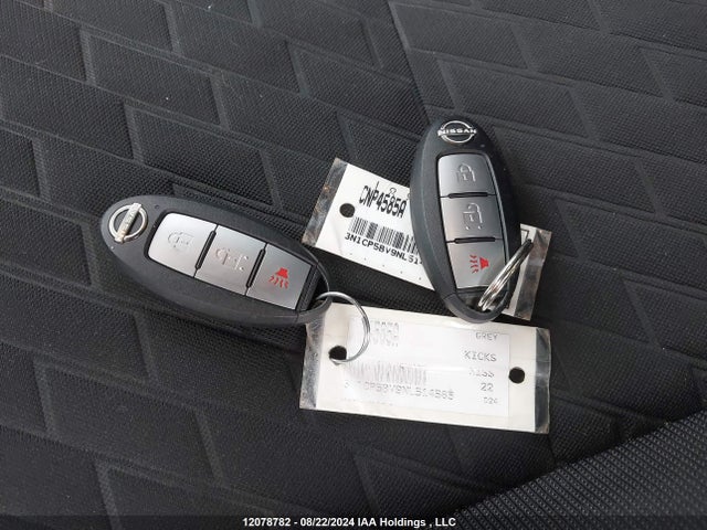 3N1CP5BV9NL514585 Nissan KICKS S