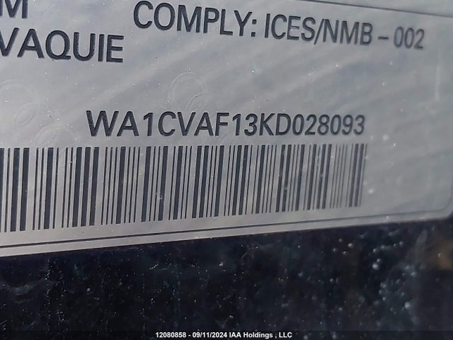 WA1CVAF13KD028093 Audi Q8