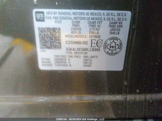 3GKALXEG6RL136969 GMC Terrain