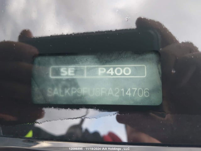 SALKP9FU8RA214706 Land Rover aj120p6h