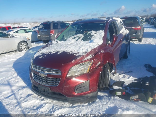 Продаж на аукціоні авто 2016 Chevrolet Trax, vin: 3GNCJLSB9GL152101, номер лоту: 12090329