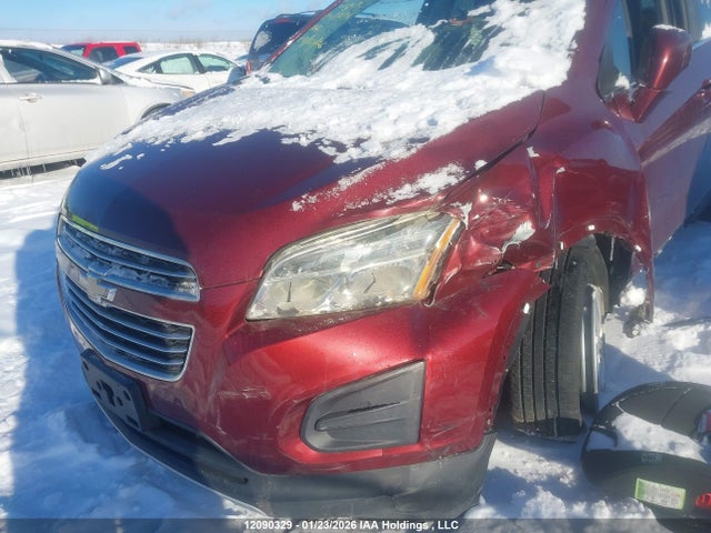 Продаж на аукціоні авто 2016 Chevrolet Trax, vin: 3GNCJLSB9GL152101, номер лоту: 12090329