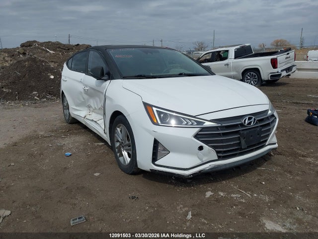 Продажа на аукционе авто 2020 Hyundai Elantra Sel/value/limited, vin: KMHD84LF5LU099764, номер лота: 12091503