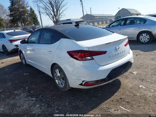 Продажа на аукционе авто 2020 Hyundai Elantra Sel/value/limited, vin: KMHD84LF5LU099764, номер лота: 12091503