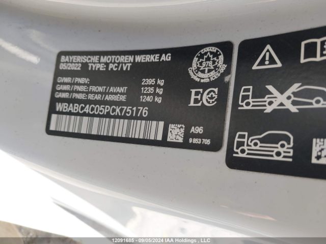 WBABC4C05PCK75176 BMW 8 Series