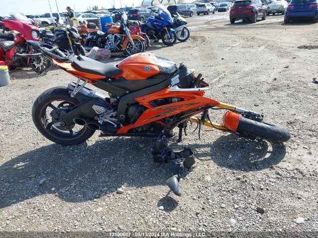 2009 Yamaha Yzfr6 მანქანა იყიდება აუქციონზე, vin: JYARJ16N89A001803, აუქციონის ნომერი: 12100687