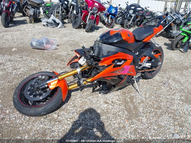 2009 Yamaha Yzfr6 მანქანა იყიდება აუქციონზე, vin: JYARJ16N89A001803, აუქციონის ნომერი: 12100687
