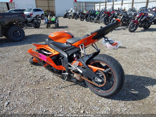2009 Yamaha Yzfr6 მანქანა იყიდება აუქციონზე, vin: JYARJ16N89A001803, აუქციონის ნომერი: 12100687