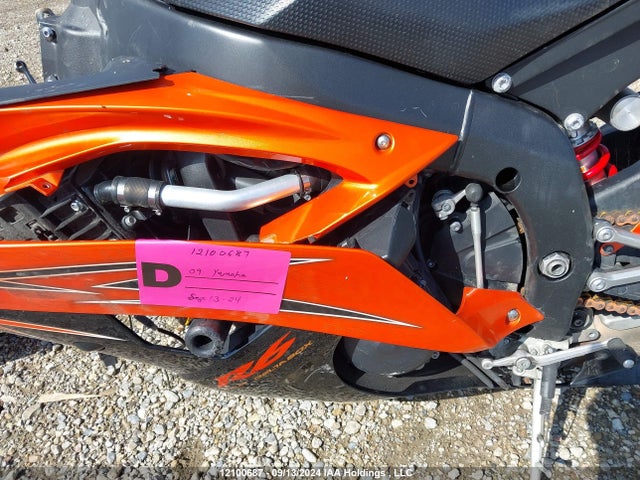 2009 Yamaha Yzfr6 მანქანა იყიდება აუქციონზე, vin: JYARJ16N89A001803, აუქციონის ნომერი: 12100687