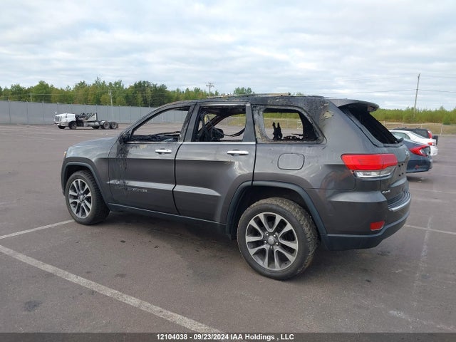 2018 Jeep Grand Cherokee Limited მანქანა იყიდება აუქციონზე, vin: 1C4RJFBG0JC405065, აუქციონის ნომერი: 12104038