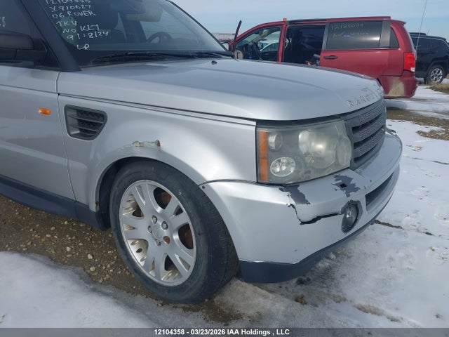 2006 Land Rover Range Rover Sport მანქანა იყიდება აუქციონზე, vin: SALSF25496A910627, აუქციონის ნომერი: 12104358