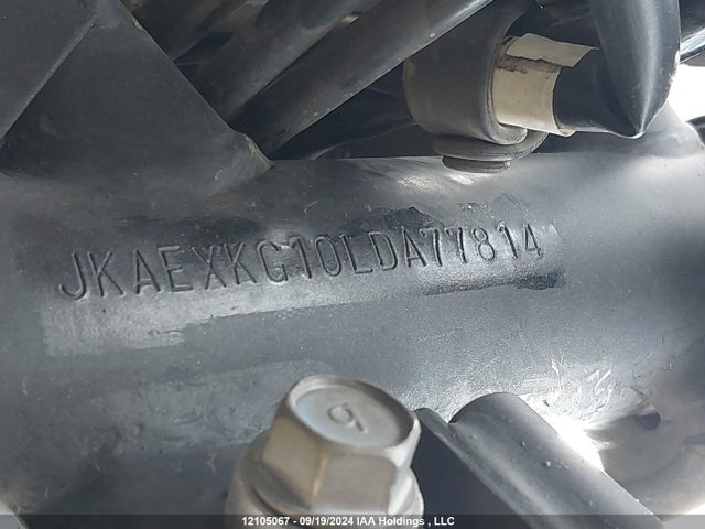 2020 Kawasaki Ex400 მანქანა იყიდება აუქციონზე, vin: JKAEXKG10LDA77814, აუქციონის ნომერი: 12105067