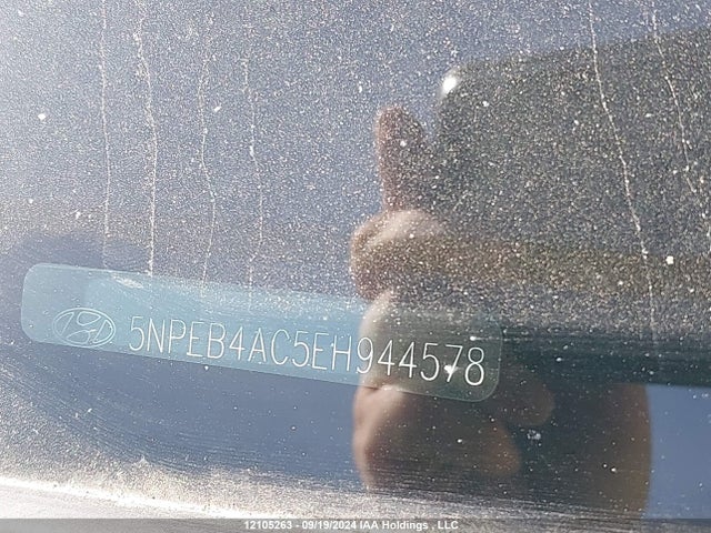 5NPEB4AC5EH944578 Hyundai gamma