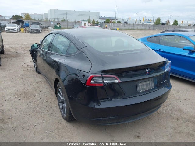 Tesla MODEL 3 2022 5YJ3E1EB7NF207315 Image 3