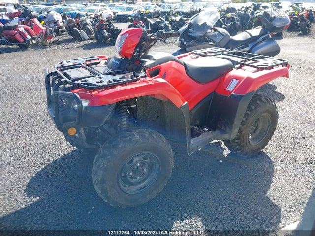 2023 Honda Trx520 Fm მანქანა იყიდება აუქციონზე, vin: 1HFTE4422P4900554, აუქციონის ნომერი: 12117764