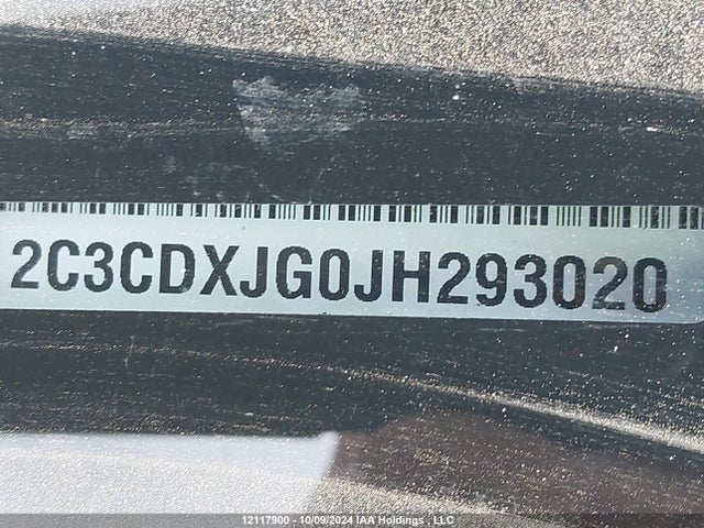 Aukcja sprzedaży 2018 Dodge Charger Gt, vin: 2C3CDXJG0JH293020, numer aukcji: 12117900