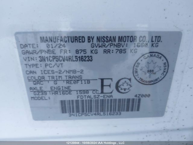 3N1CP5CV4RL516233 Nissan Kicks