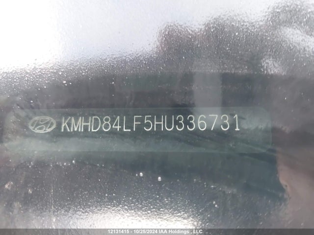 KMHD84LF5HU336731 Hyundai 2017