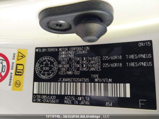 JTJBARBZ7G2047365 Lexus 8ar-fts