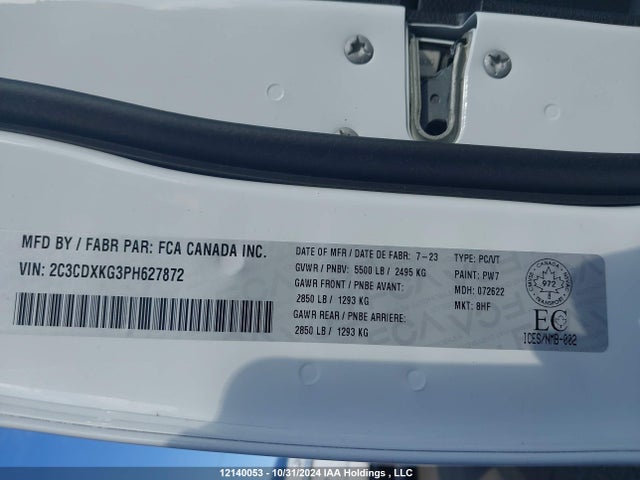 Dodge Charger Enforcer Awd 2023 2C3CDXKG3PH627872 Image 18