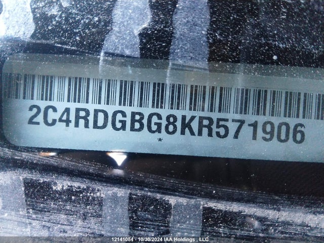 2C4RDGBG8KR571906 Dodge Grand Caravan