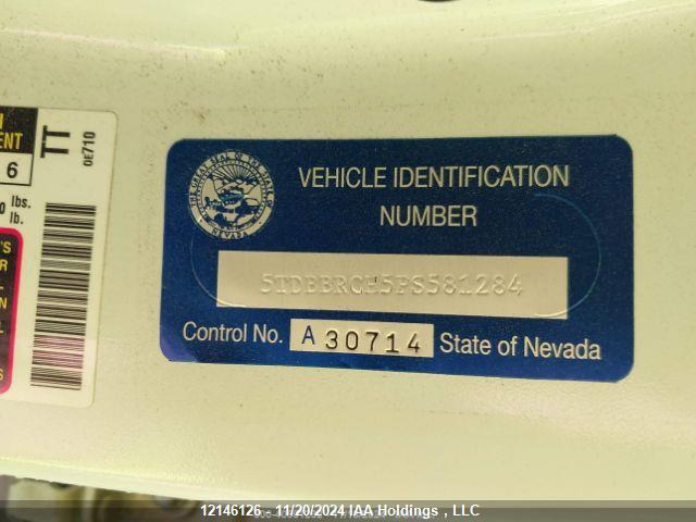Aukcja sprzedaży 2023 Toyota Highlander, vin: 5TDBBRCH5PS581284, numer aukcji: 12146126