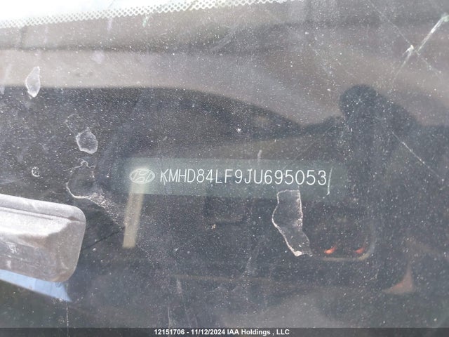 KMHD84LF9JU695053 Hyundai mpi nu