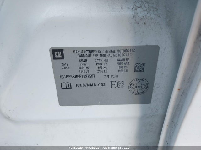 1G1PE5SB5E7127507 Chevrolet LUV