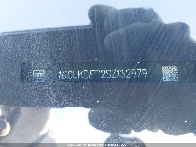 1GCUKDED2SZ132979 Chevrolet Silverado K1500 Lt