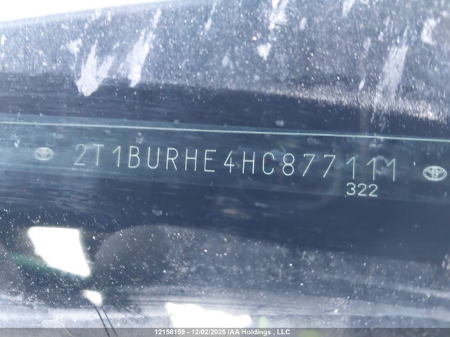 2T1BURHE4HC877111 Toyota Corolla L/le/xle/se/xse