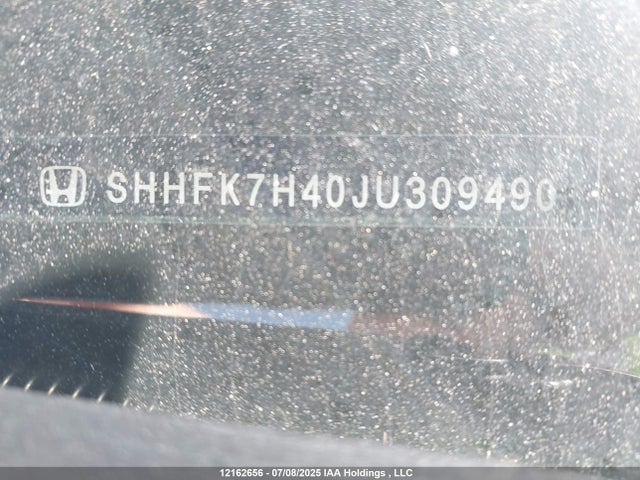 SHHFK7H40JU309490 Honda l15ba