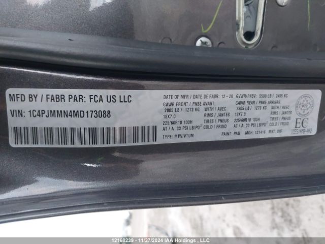1C4PJMMN4MD173088 Jeep Cherokee