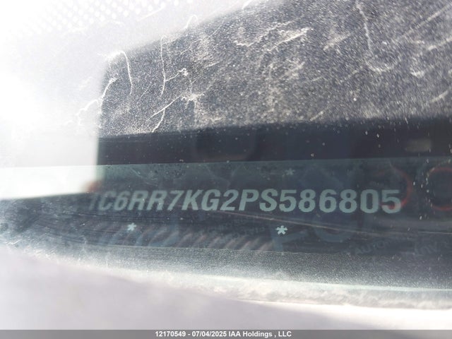 12170549 :رقم المزاد ، 1C6RR7KG2PS586805 vin ، 2023 Ram 1500 Classic Tradesman مزاد بيع