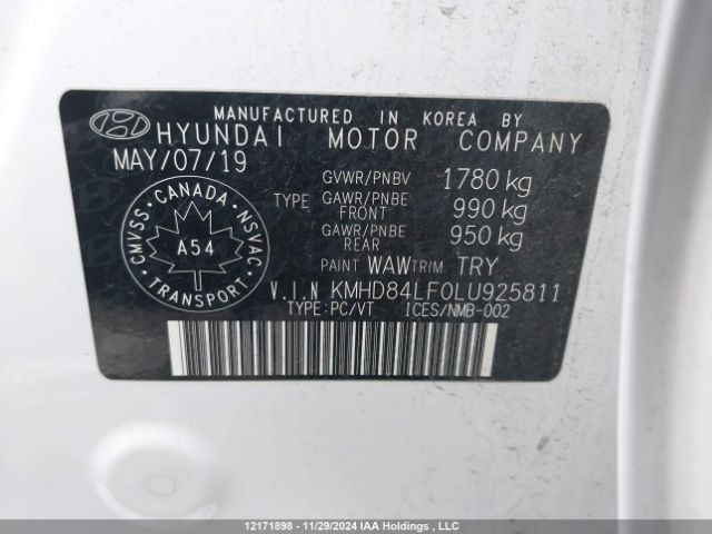 KMHD84LF0LU925811 Hyundai Elantra