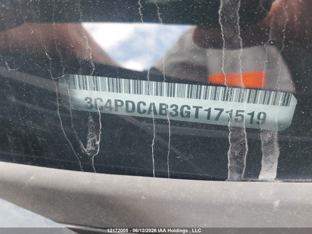 Продаж на аукціоні авто 2016 Dodge Journey Cvp/se Plus, vin: 3C4PDCAB3GT171519, номер лоту: 12172005