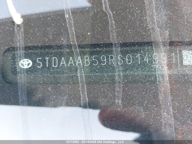 Toyota t24a-fts 2024 5TDAAAB59RS014991 Image 19