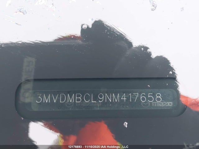 3MVDMBCL9NM417658 Mazda CX-30