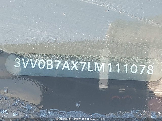 3VV0B7AX7LM111078 Volkswagen 2020