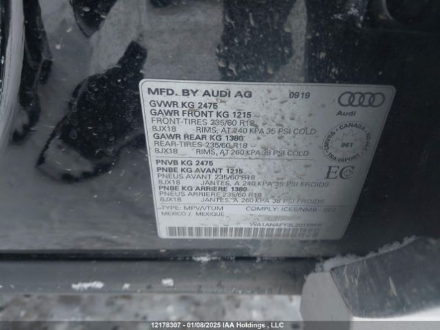 WA1ANAFY3L2015958 Audi Q5